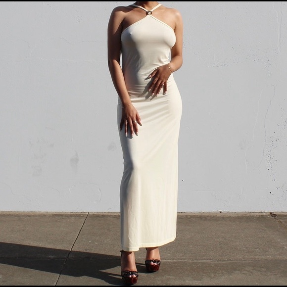 Vintage Fendi Maxi Dress w/ Zucca Emblem - Picture 2 of 8